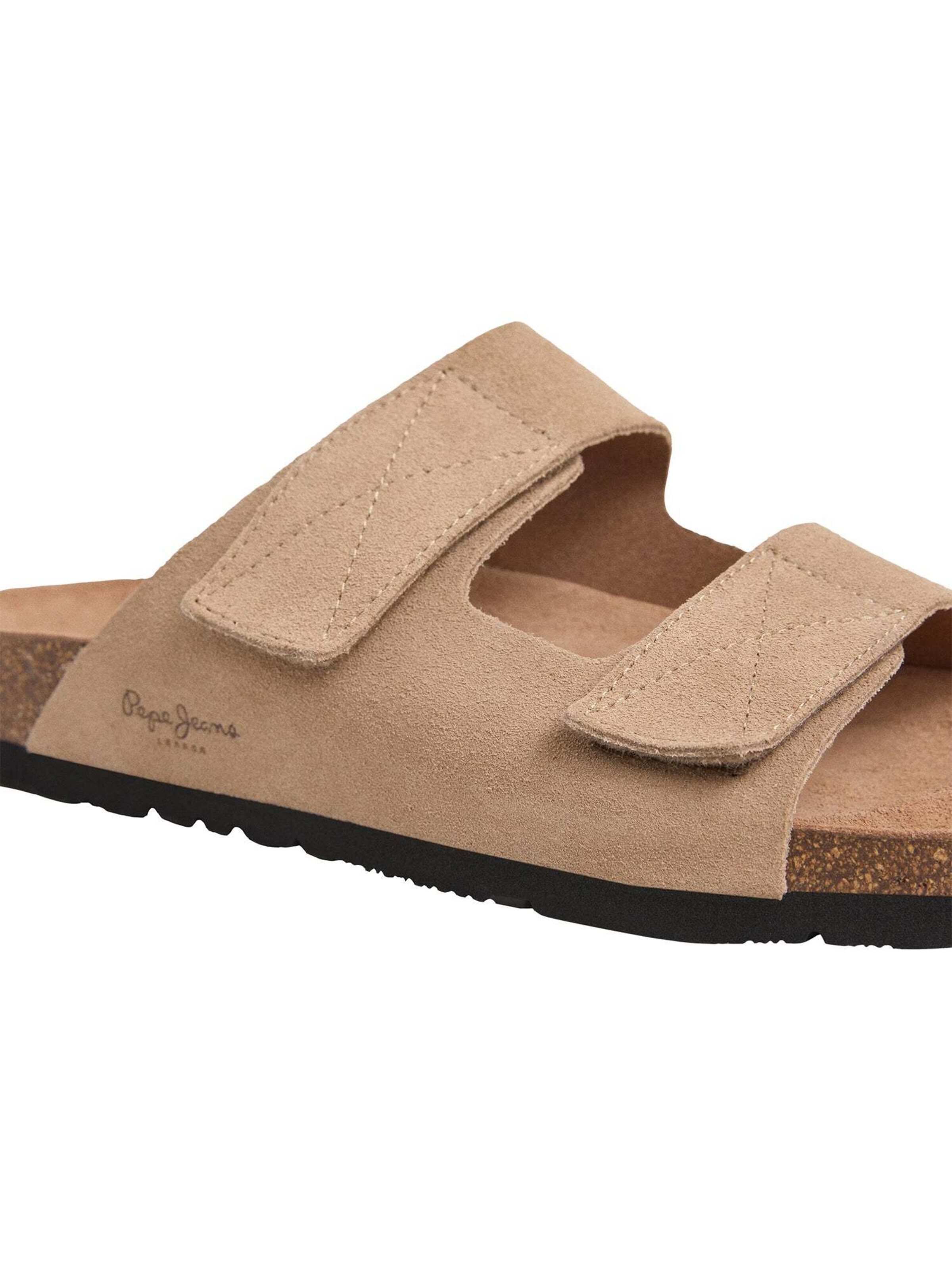 Pepe Jeans Pantolette in Beige