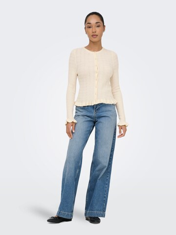 ONLY Strickjacke 'ONLibi' in Weiß