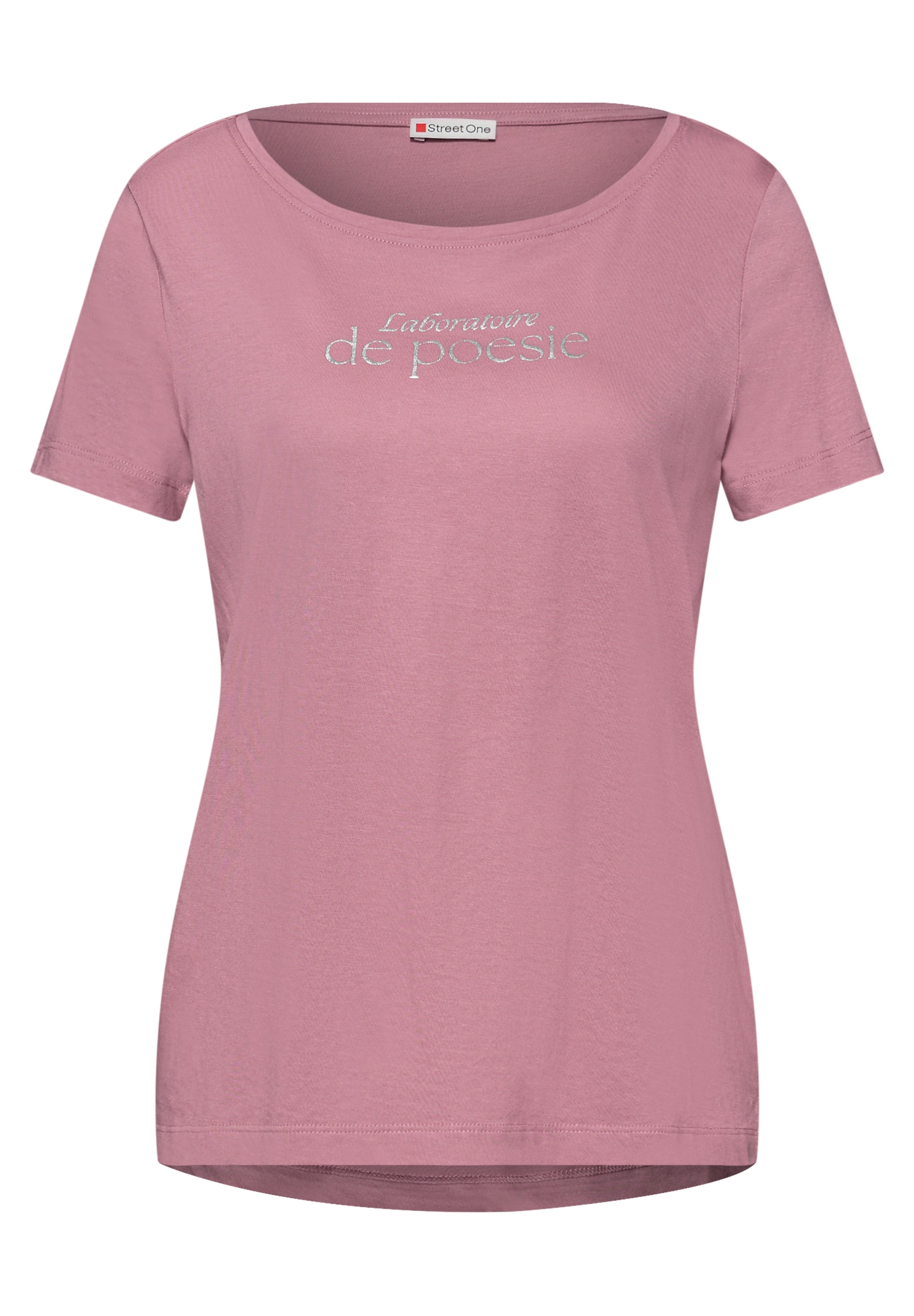 STREET ONE Shirt in Pink: front