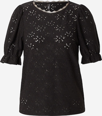 ONLY Bluse 'ONLNEW SMILLA' in Schwarz: Vorderseite