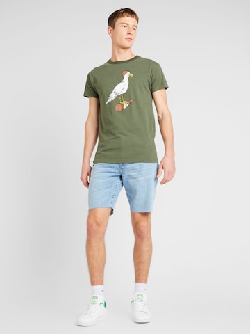 Derbe Shirt 'Sturmmöwe' in Groen