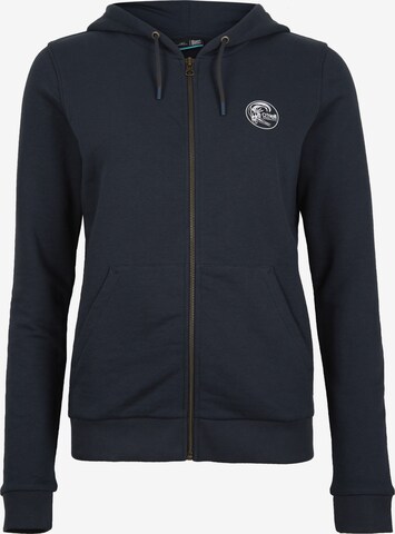 O'NEILL - Sudadera con cremallera en azul: frente