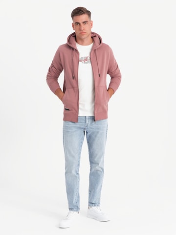 Veste de survêtement Ombre en rose