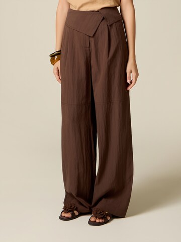 oltre Baggy Broek in Bruin