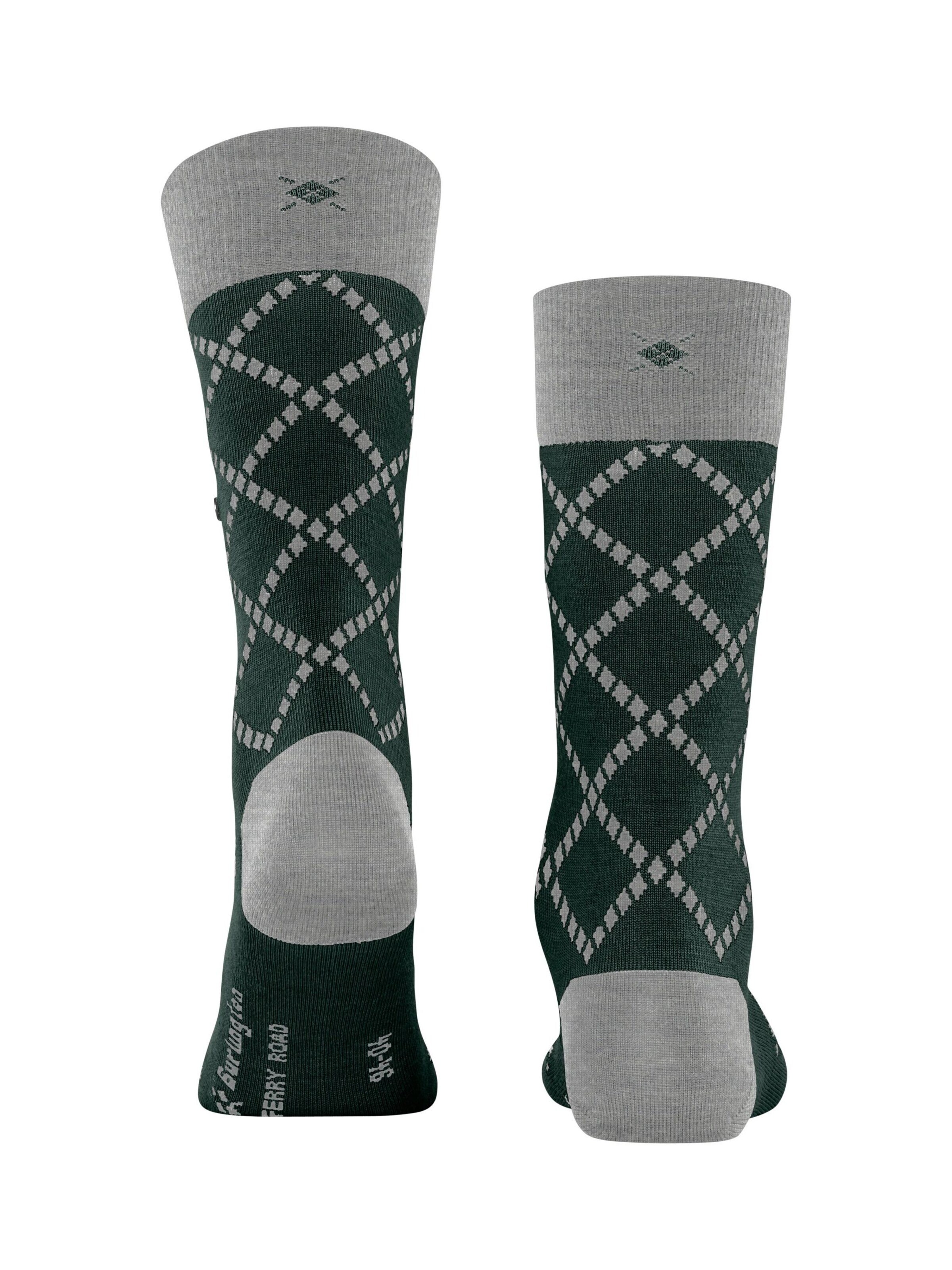 BURLINGTON Socks 'Ferry Road' in Green