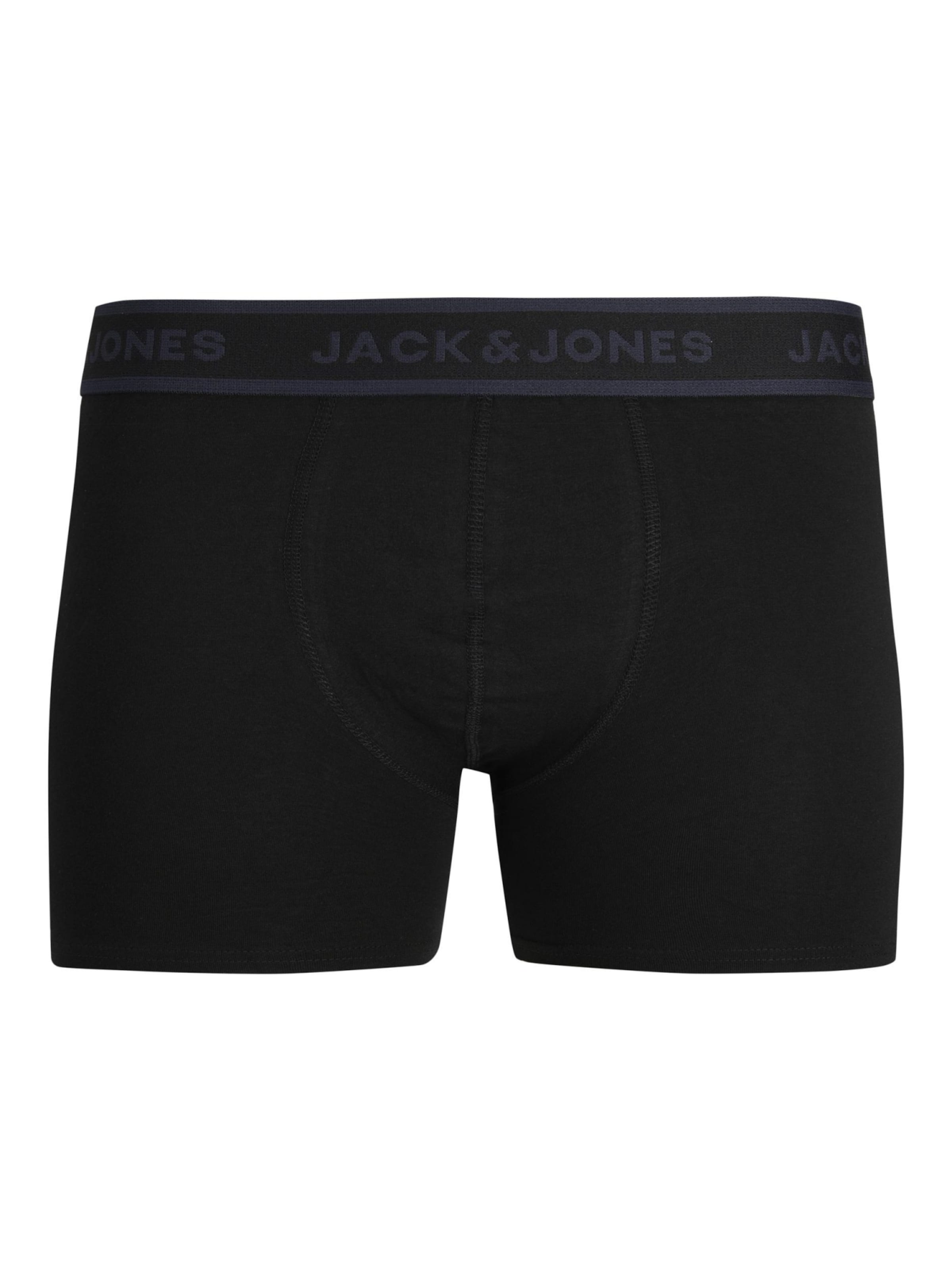 JACK & JONES Bokserki 'Louis' w kolorze czarny