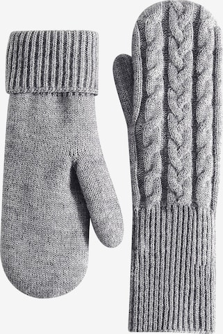 Magicshe Hand Warmers 'Strick Winterhandschuhe mit Fleecefutter Warm Weich' in Grey: front