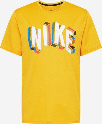 NIKE Performance Shirt in Orange: front