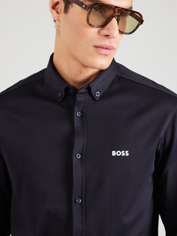 BOSS Regular fit Button Up Shirt 'B_MOTION_L' in Blue