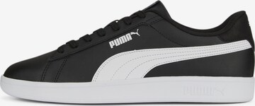 PUMA Σνίκερ χαμηλό 'Smash 3.0' σε μαύρο: μπροστά