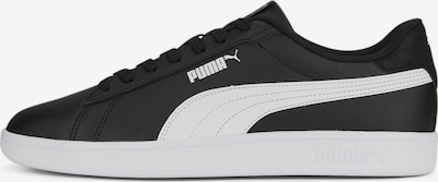 PUMA Zemie brīvā laika apavi 'Smash 3.0', krāsa - melns / balts, Preces skats