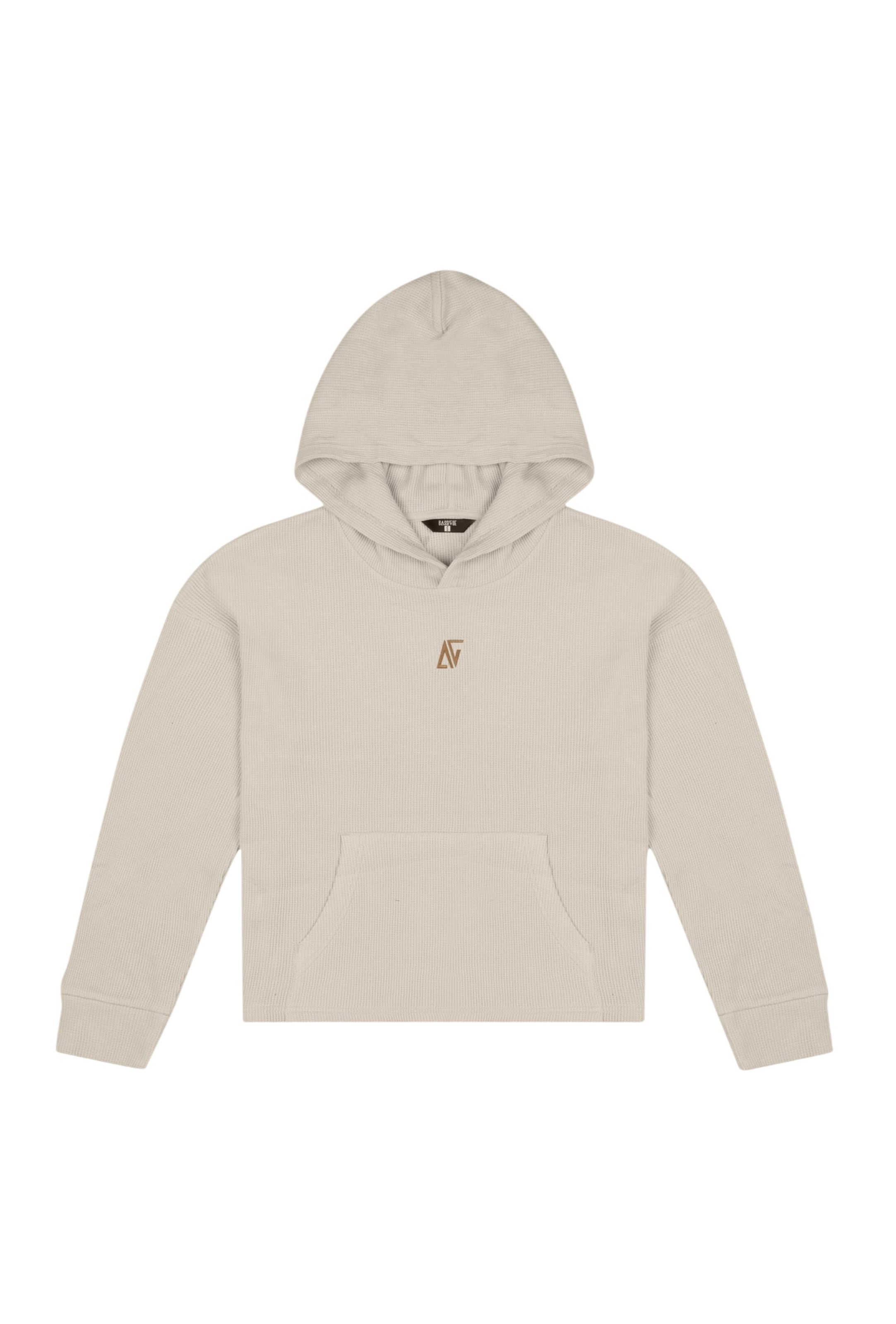 BASSIGUE Sweatshirt in Beige: Vorderseite