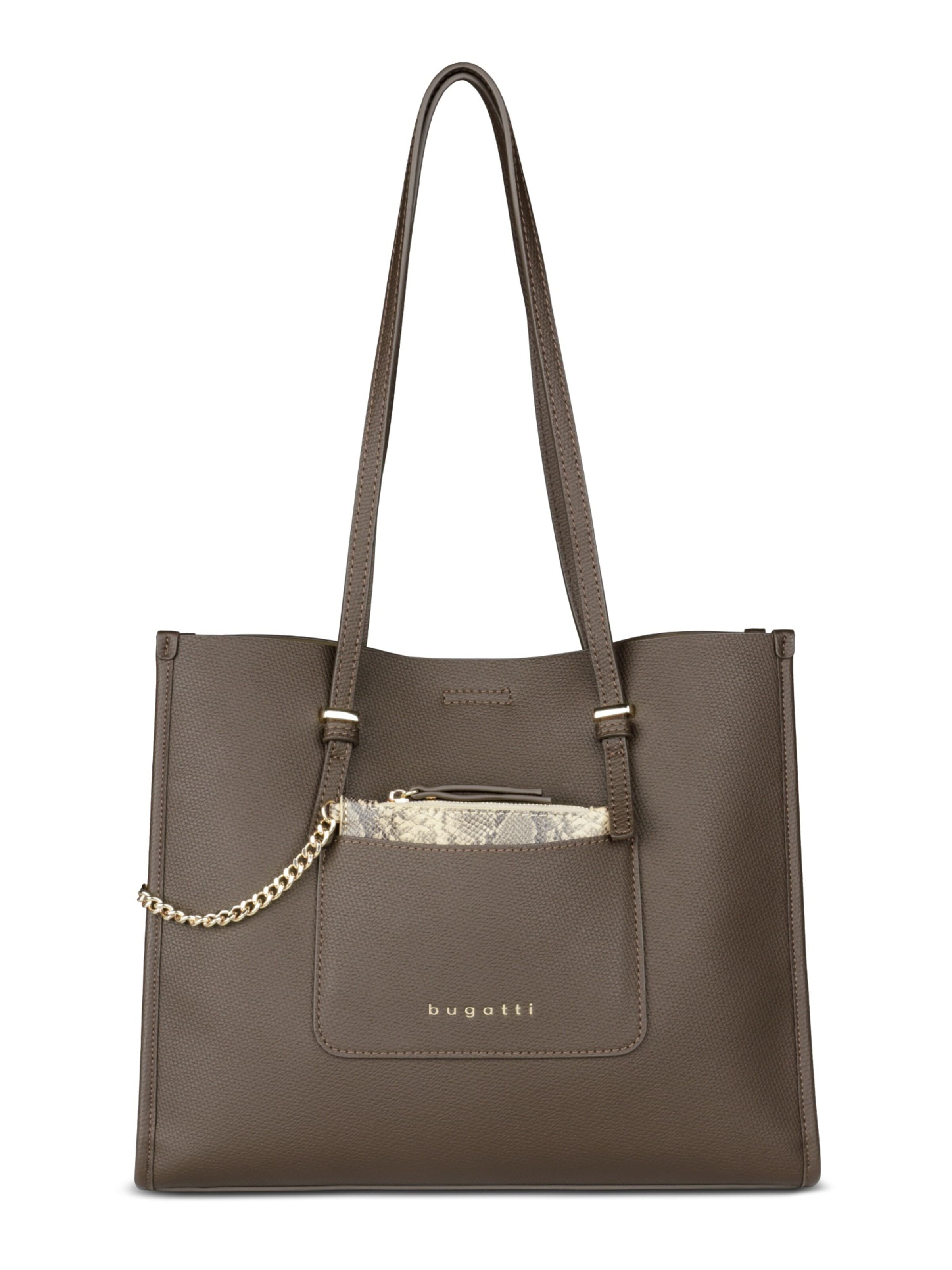 bugatti - Shopper 'KAIRA' en marrón: frente