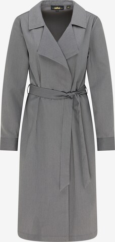 usha BLACK LABEL Between-Seasons Coat in Grey: front