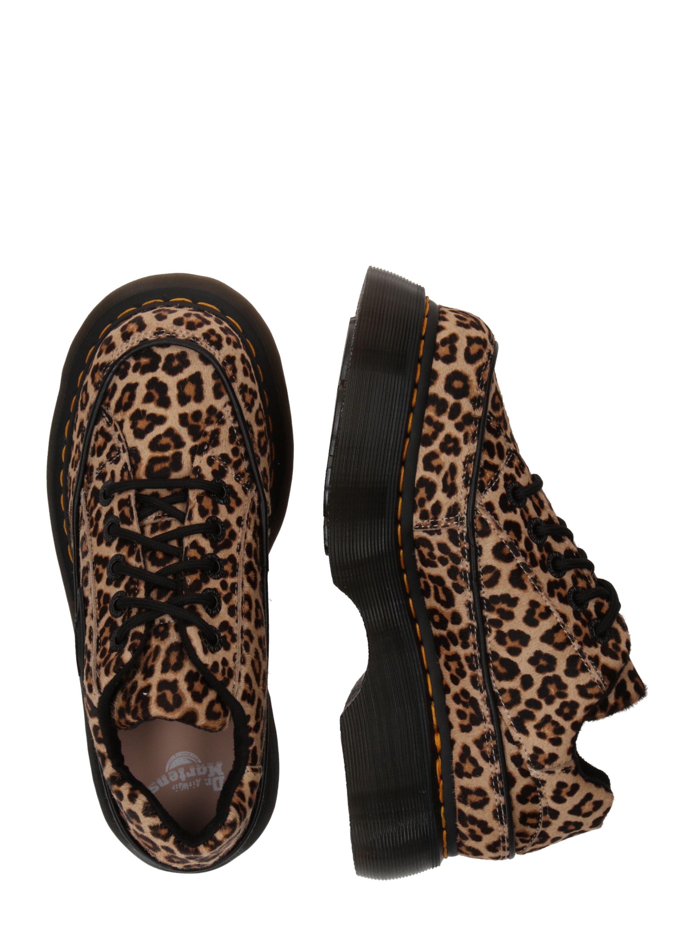 brūns Dr. Martens Sporta apavi ar šņorēm 'Buzz'