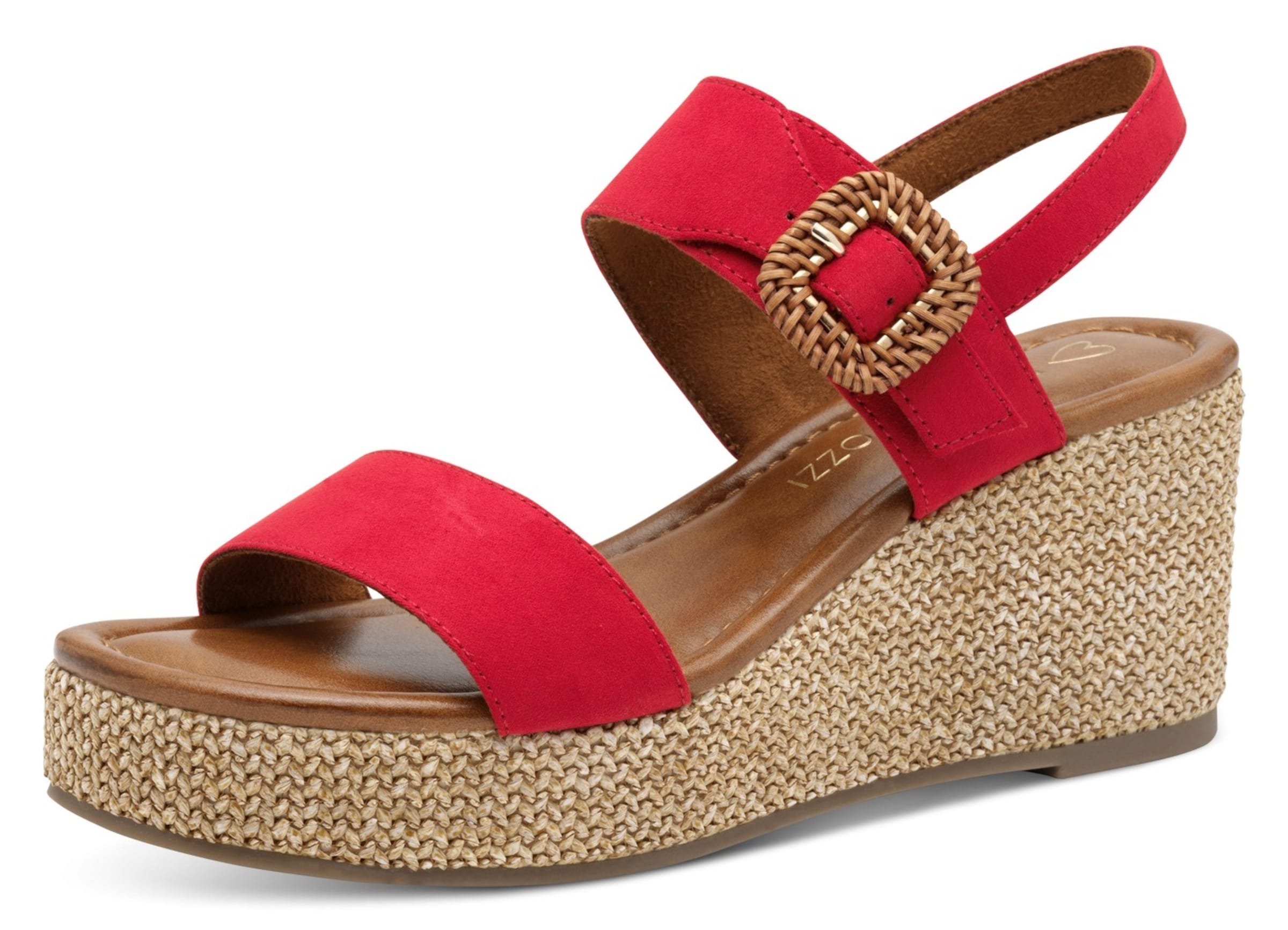 MARCO TOZZI Sandals in Red: front