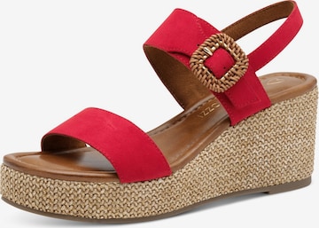 MARCO TOZZI Sandale in Rot: Vorderseite