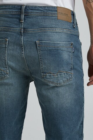 Coupe slim Jean 'Twister' BLEND en bleu