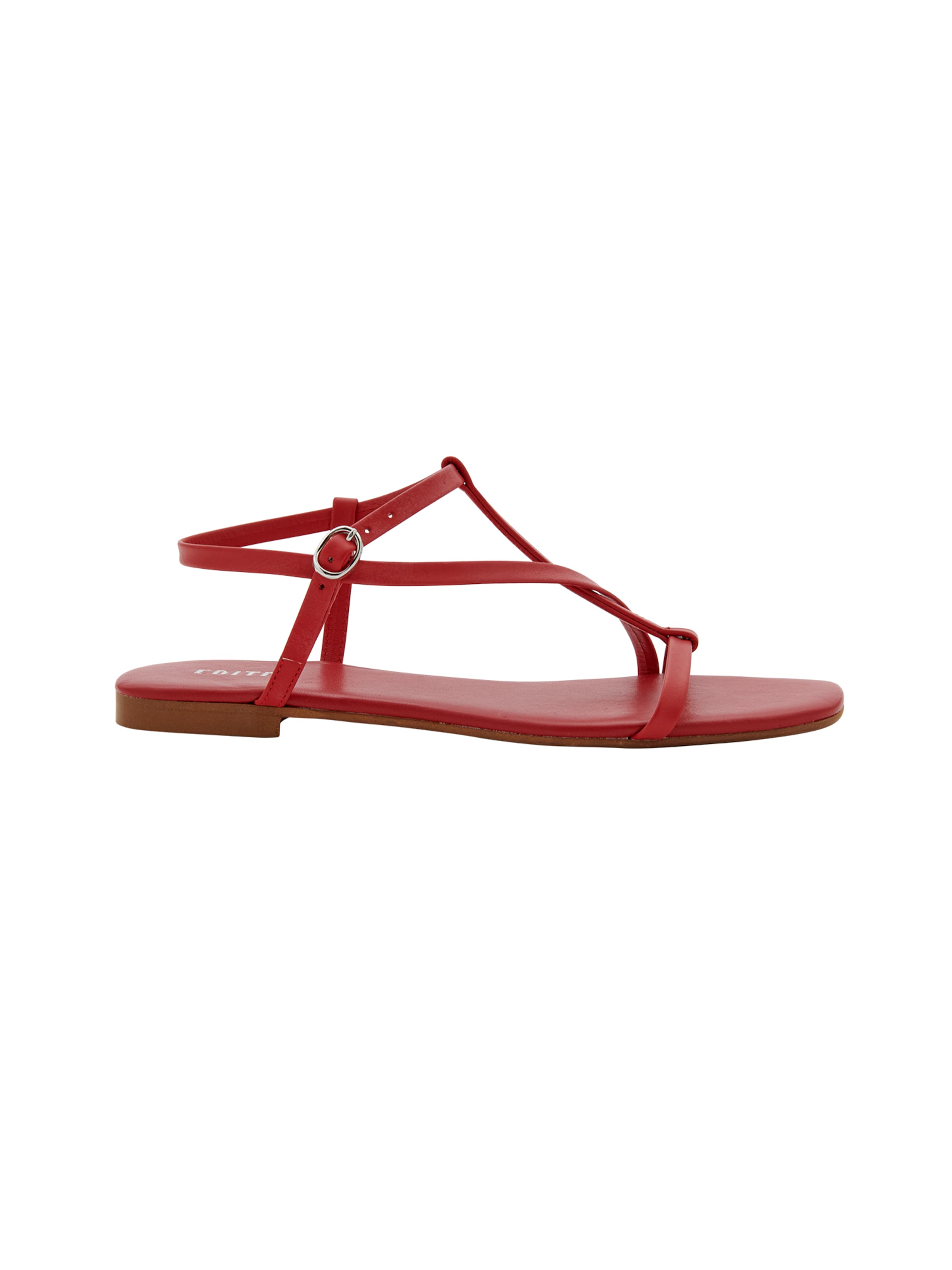 EDITED Strap Sandals &#x27;Toyah&#x27; in Red: front