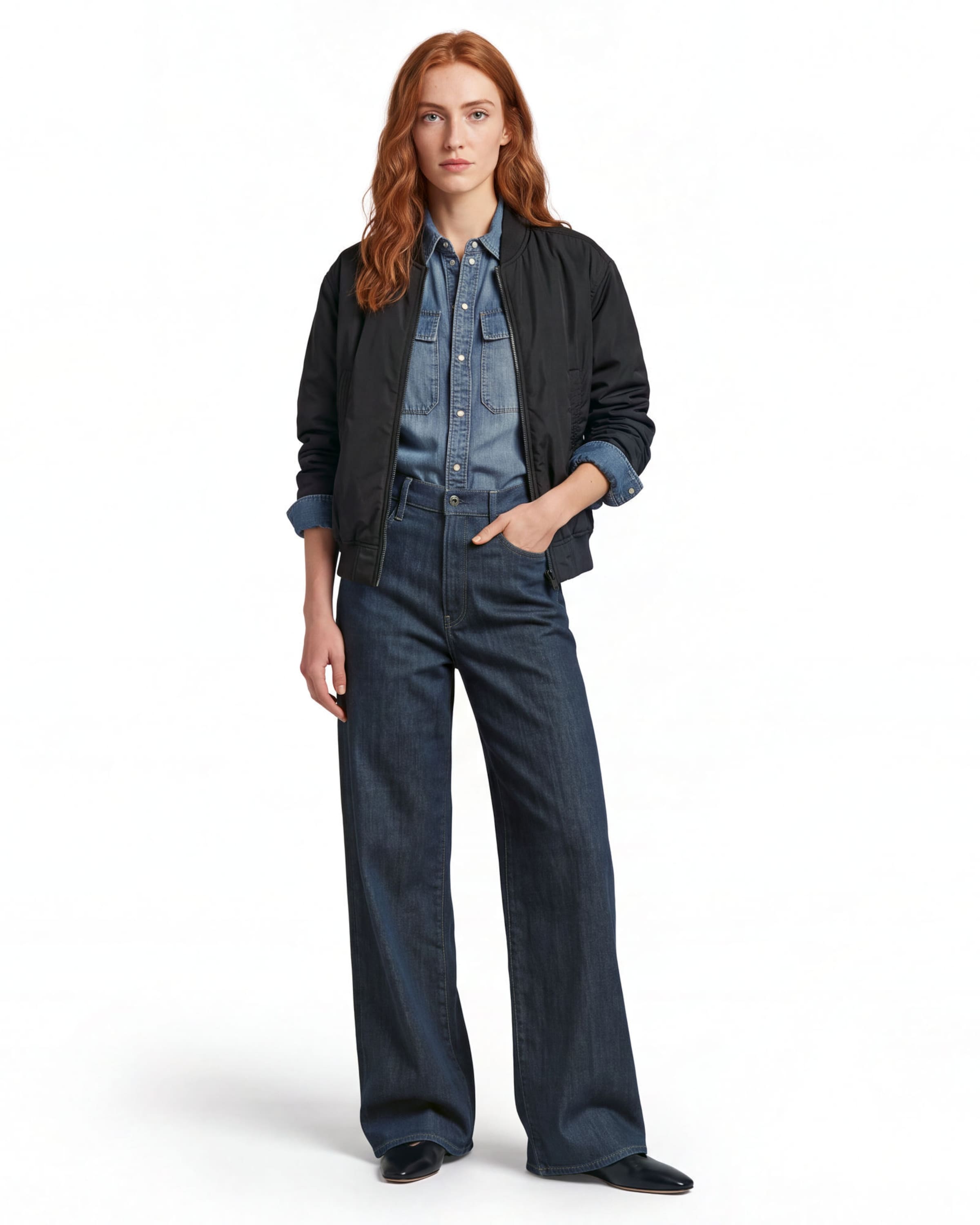 G-STAR Loosefit Jeans ' ' in Blauw: voorkant