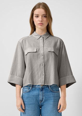 Chemisier QS en beige : devant