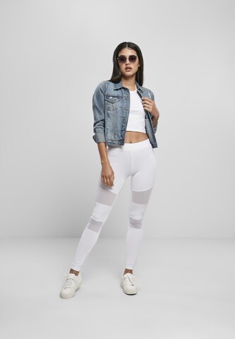 Urban Classics Skinny Pajkice | bela barva