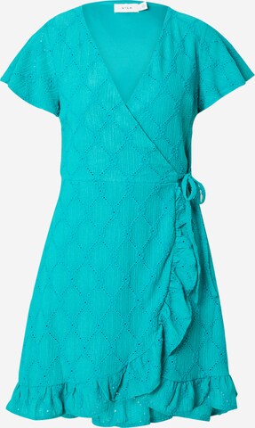 VILA Letní šaty 'VIDELEA' – zelená: přední strana