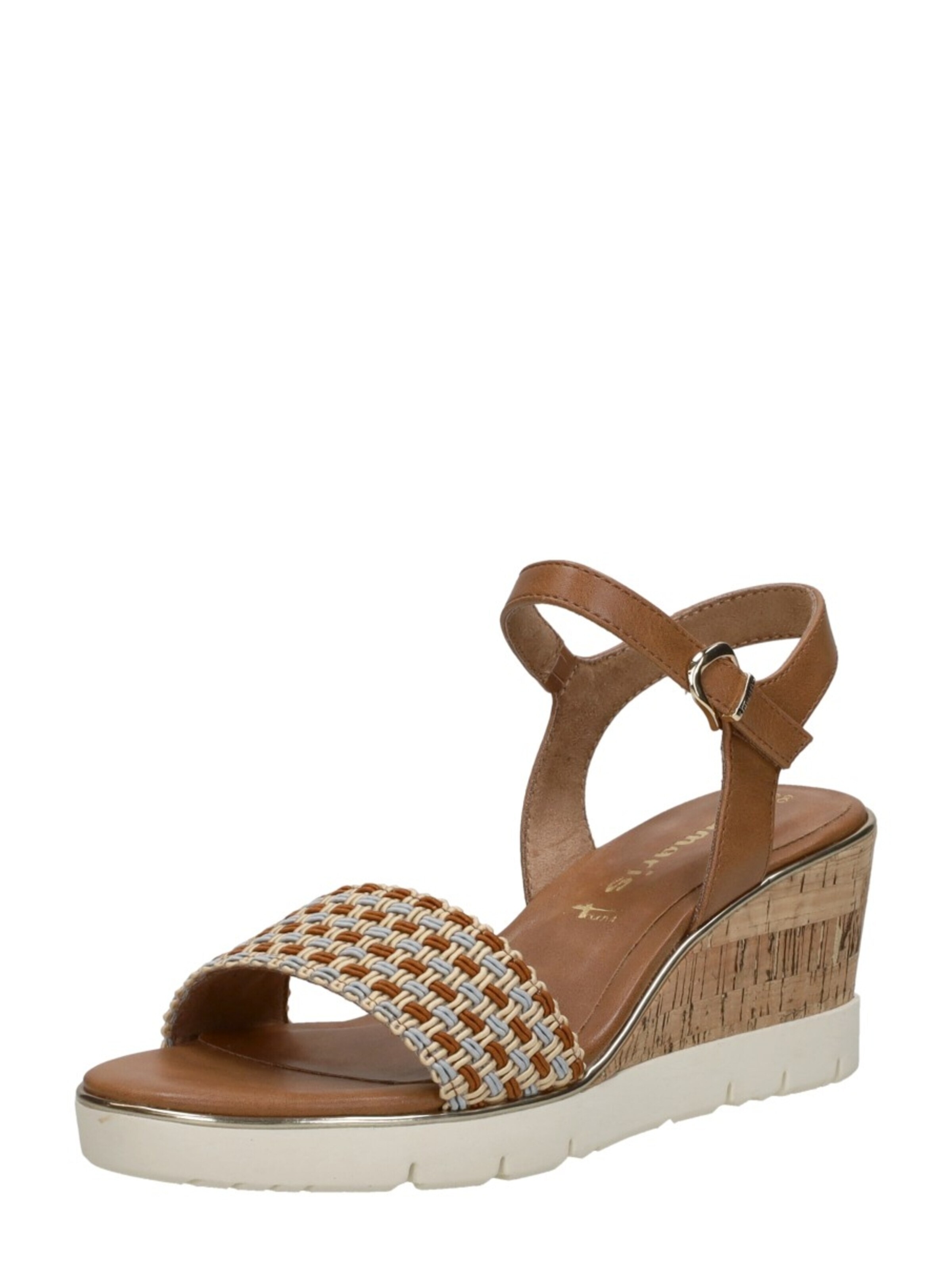 Sandales 'Sandalen Hak' Tamaris en marron