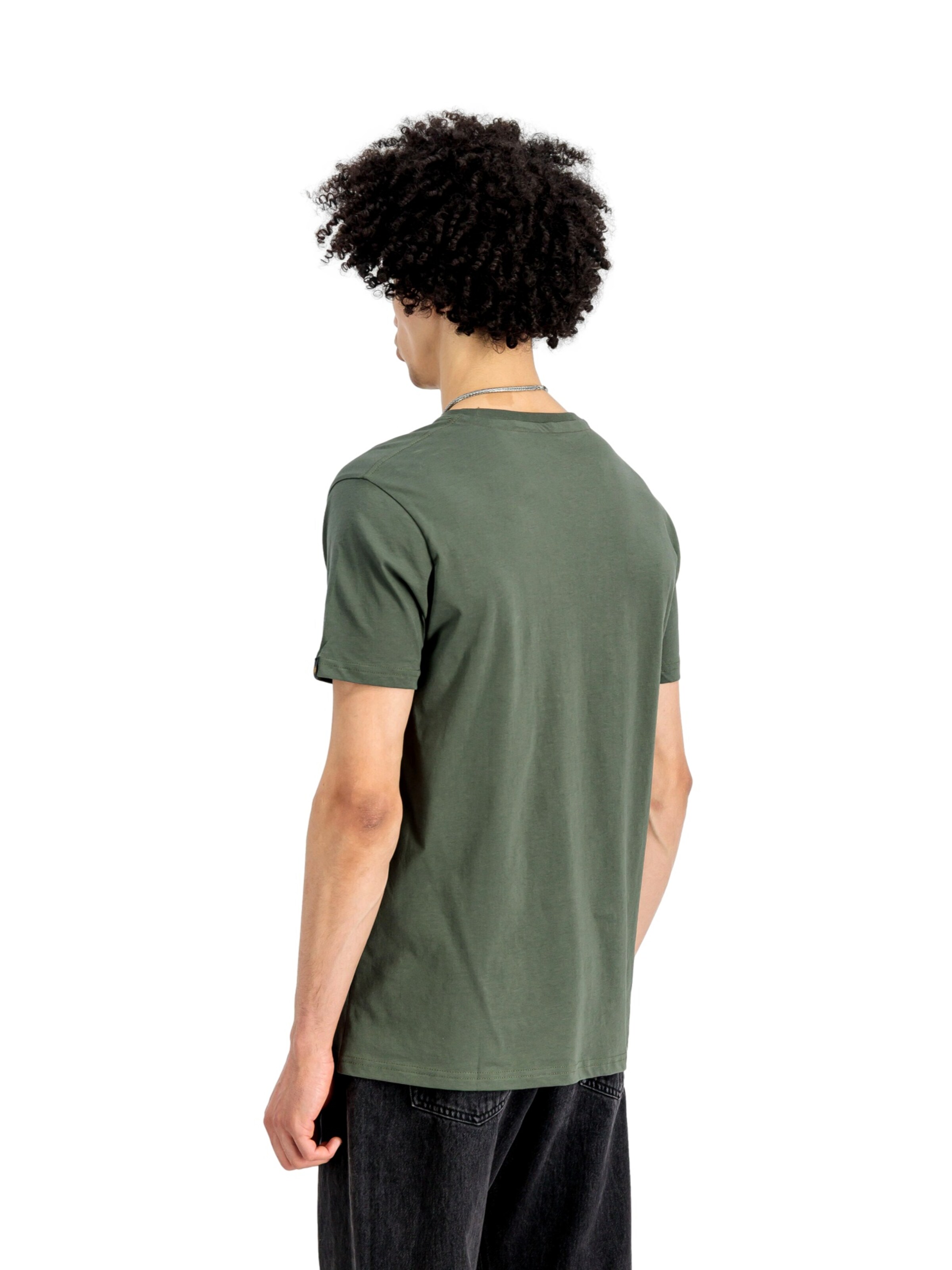 T-Shirt ALPHA INDUSTRIES en vert