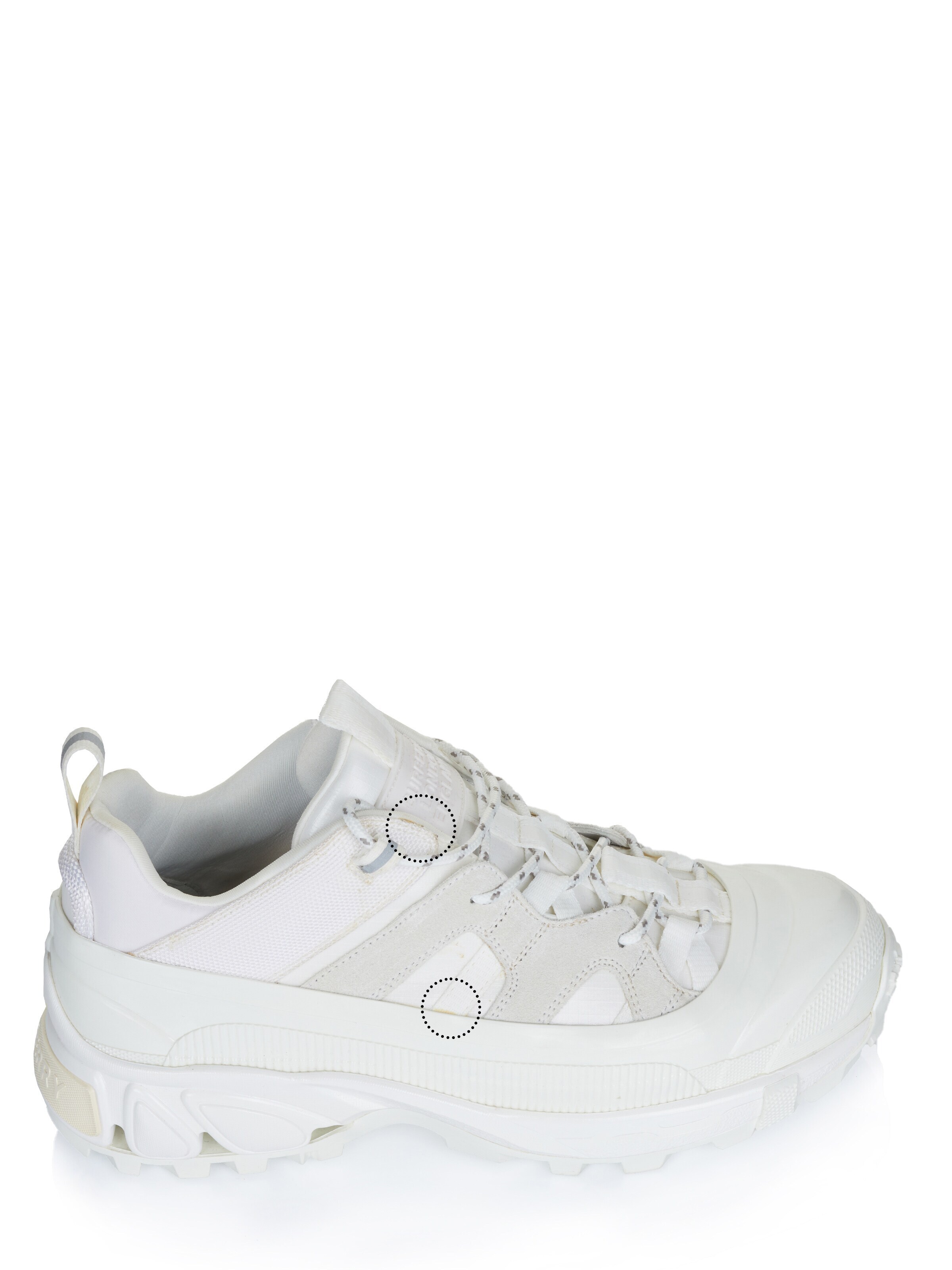 BURBERRY Sneakers laag 'Burberry ARTHUR Sneaker weiss (2te Wahl)' in Wit