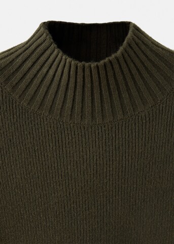 MANGO Sweater 'MARIN' in Green: front