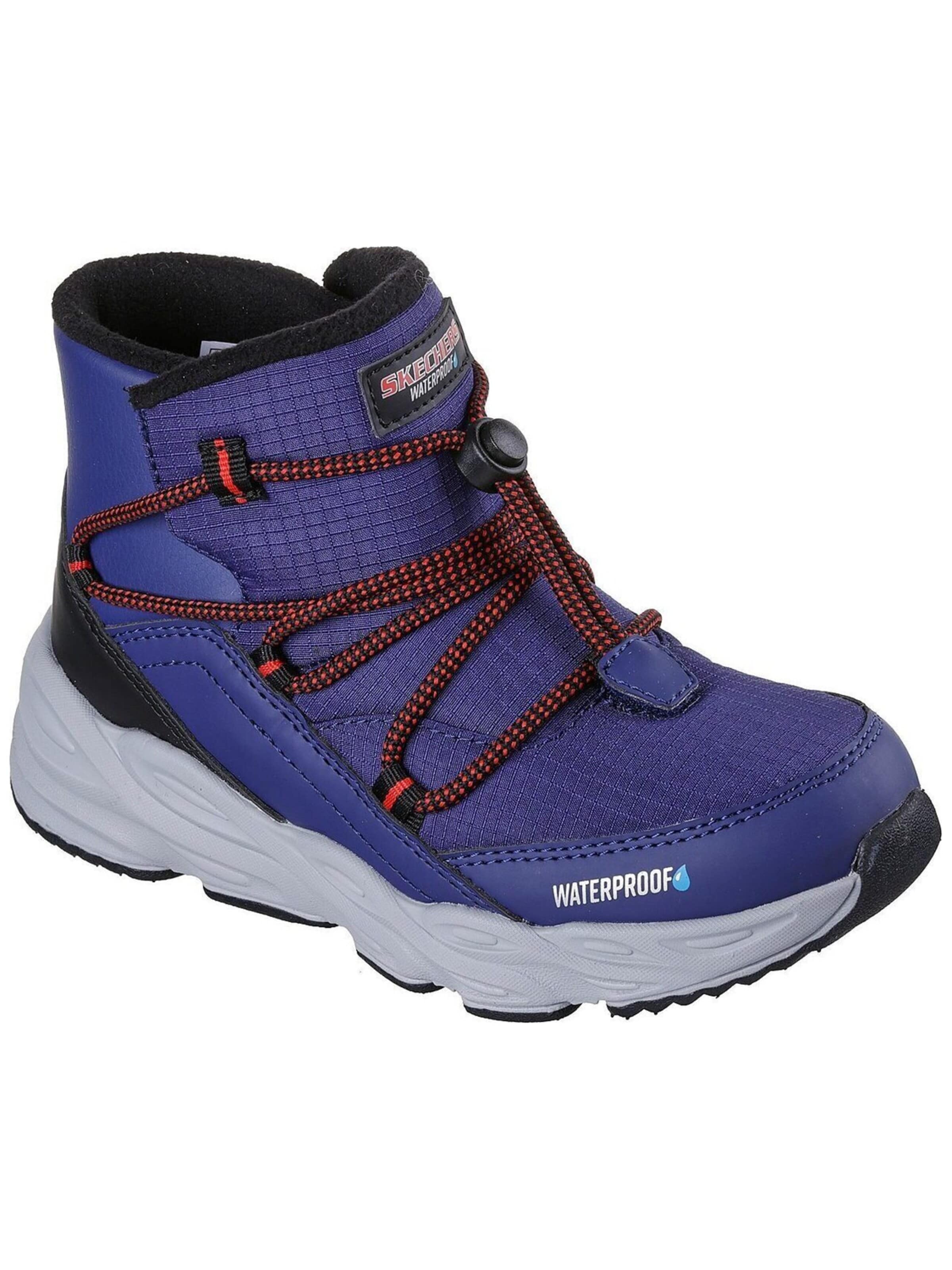 SKECHERS Snowboots 'Turbo Tread - Storm Glider' in Blau: Vorderseite