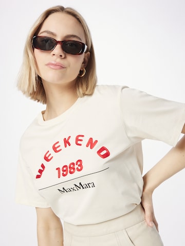 Weekend Max Mara T-Shirt 'LUIS' in Beige