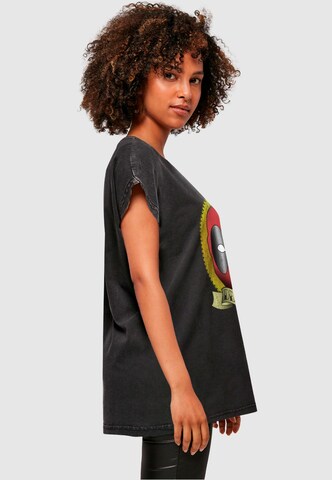 ABSOLUTE CULT Shirt 'Deadpool - Tattoo Print' in Black