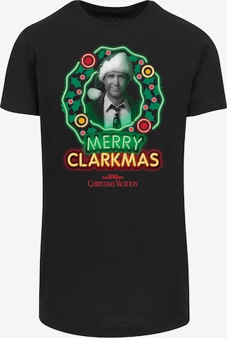 F4NT4STIC T-Shirt 'Merry Clarkmas' in Schwarz: predná strana