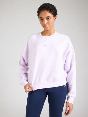 Sweat de sport ADIDAS SPORTSWEAR en rose : devant