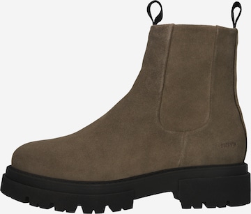 BLACKSTONE Chelsea boots 'Asta AL475' in Bruin: voorkant