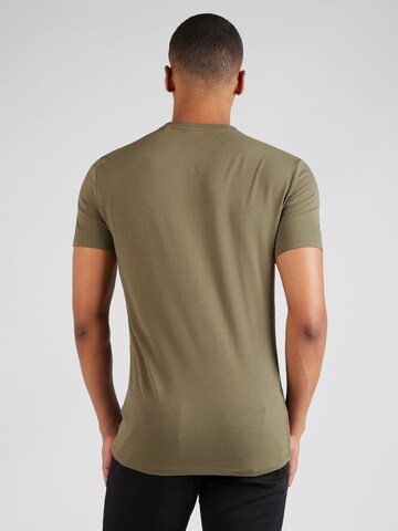 GUESS - Camiseta en verde