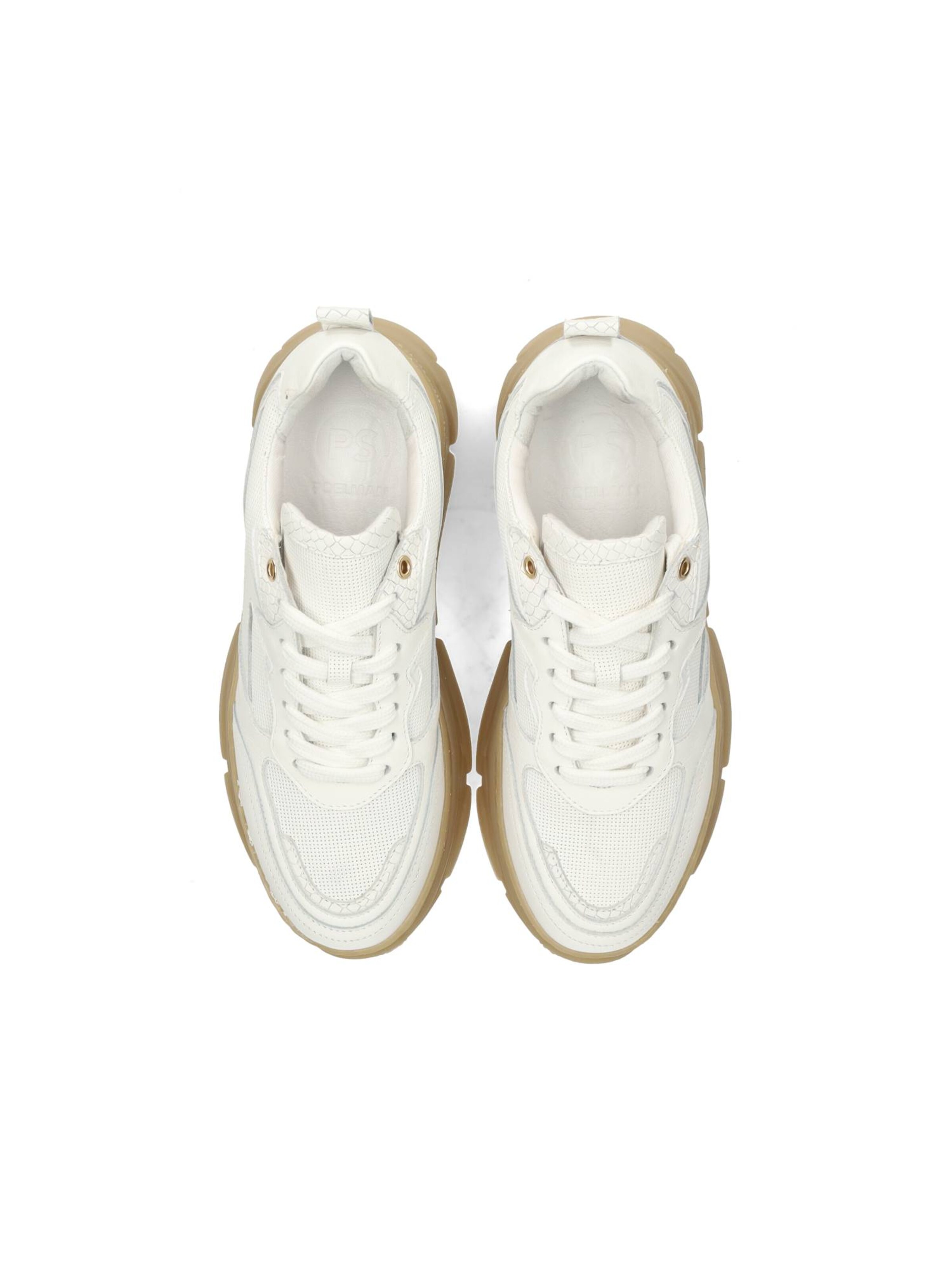 Baskets basses 'Jana' PS Poelman en blanc