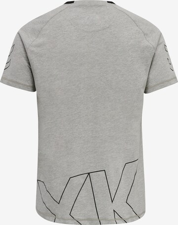 T-Shirt fonctionnel Hummel en gris