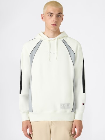 Felpa di Champion Authentic Athletic Apparel in bianco: frontale