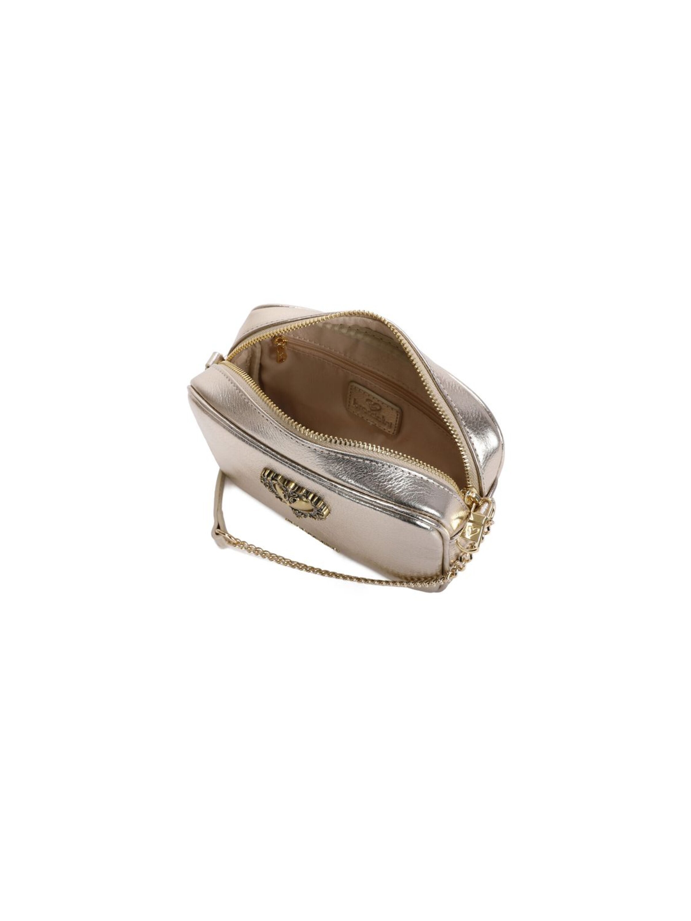 Braccialini Crossbody Bag 'Jinny Leather' in Silver