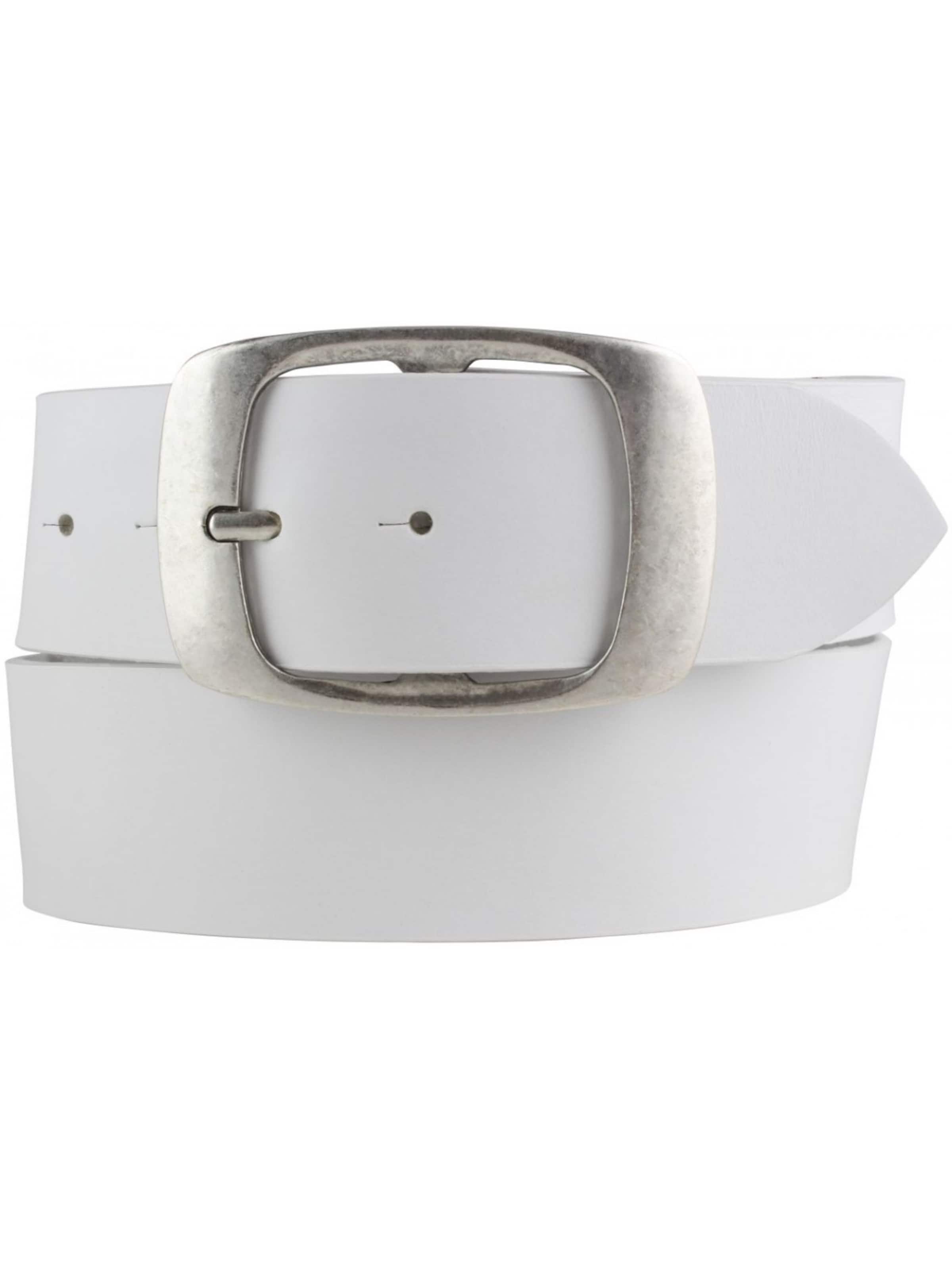 BELTINGER Belt 'Chietia' in White: front