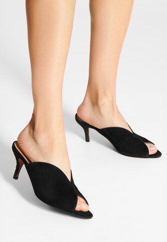 WODEN Pumps 'Valentine' i sort: forside