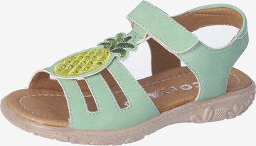 RICOSTA Sandals in Green: front