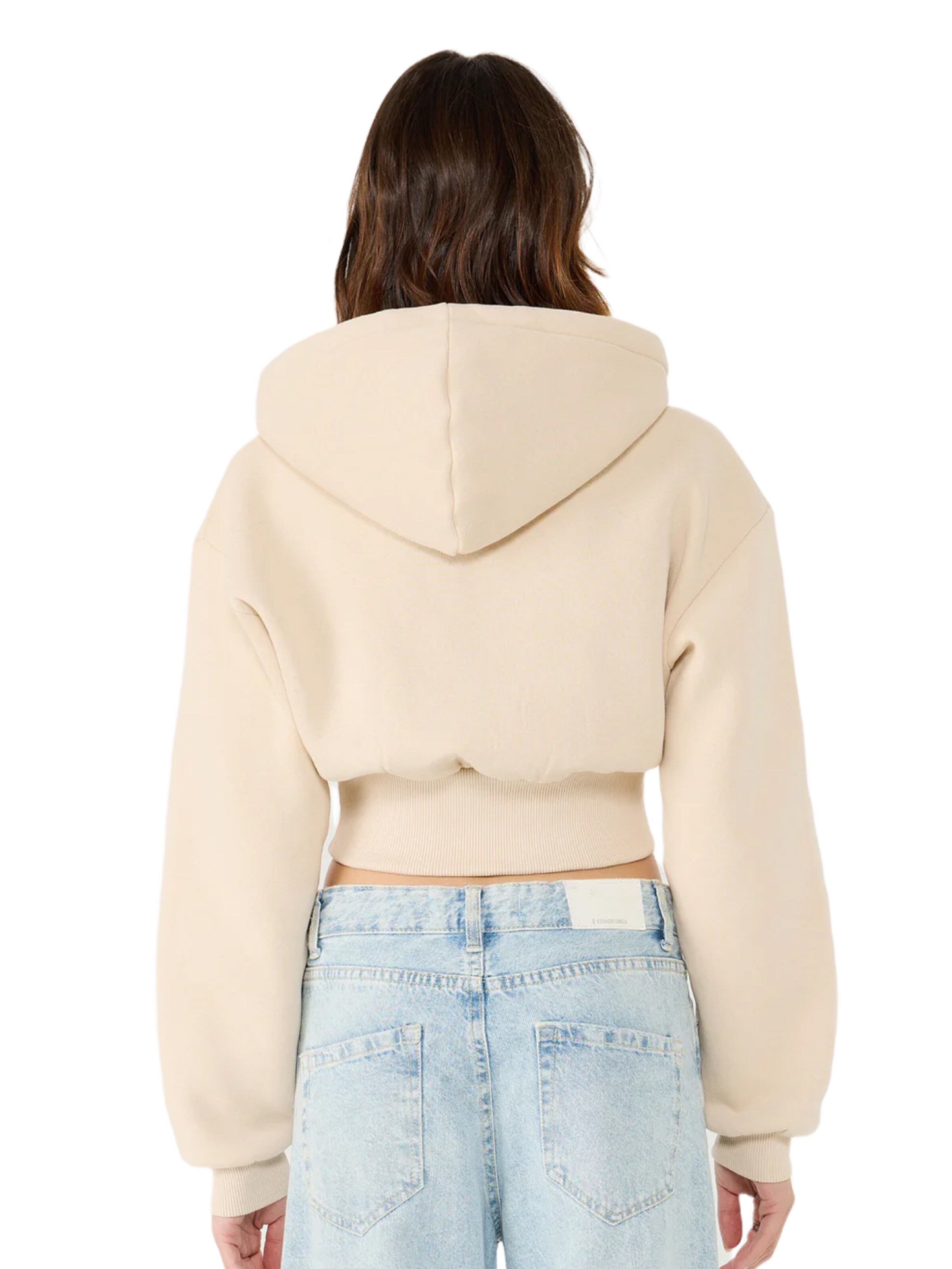 No Matter What Sweat jacket in Beige