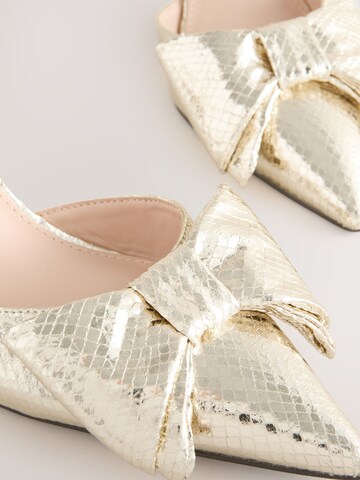 Next Γόβες slingback 'Forever Comfort' σε χρυσό