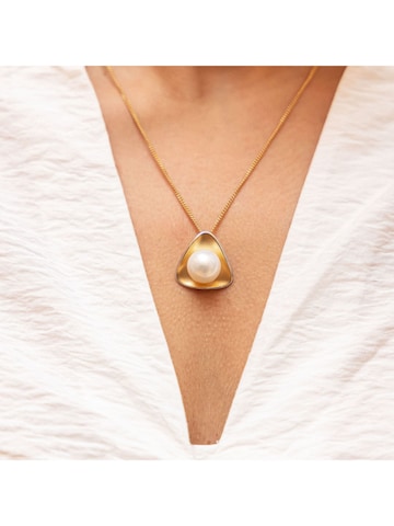 CELESTA Halskette in Gold: Vorderseite