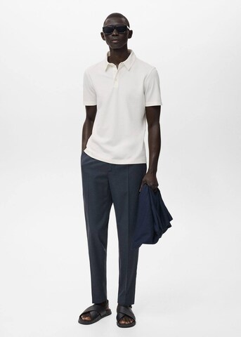 MANGO MAN Tapered Chino Pants 'Ennio' in Blue