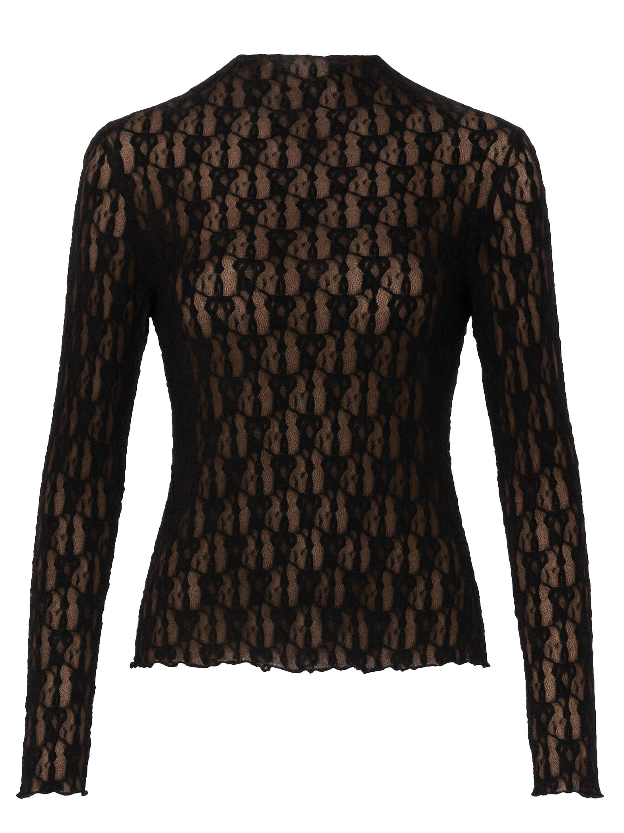SASSYCLASSY Shirt in Black: front
